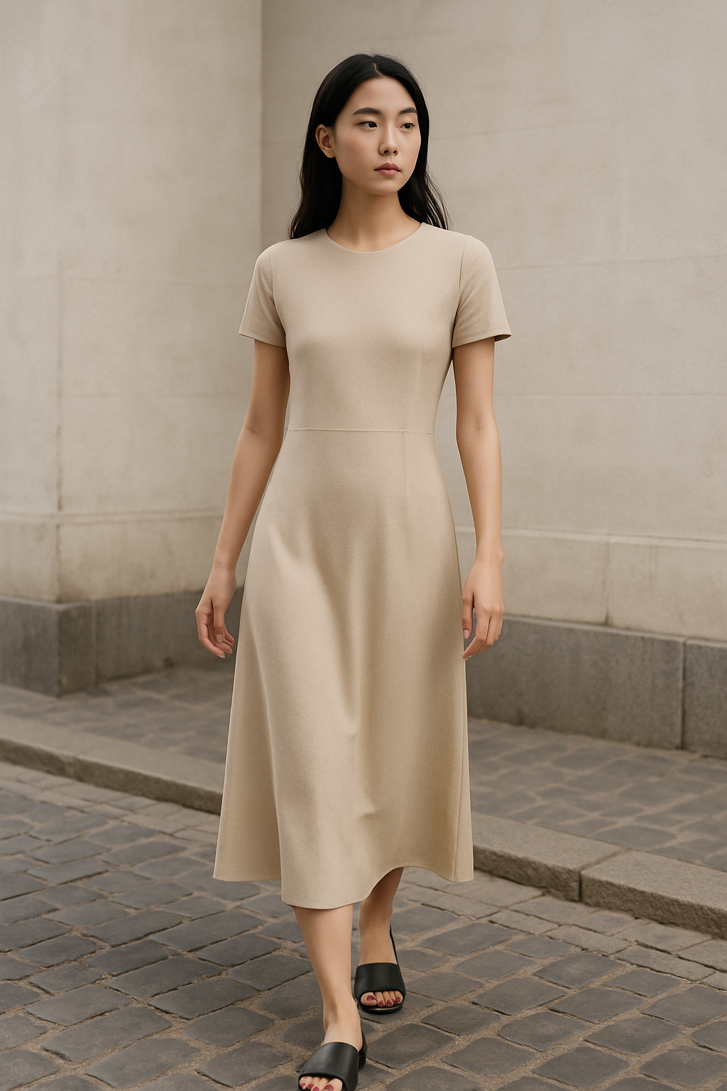 Dolce Vita | Sciarpa di seta | Vestito